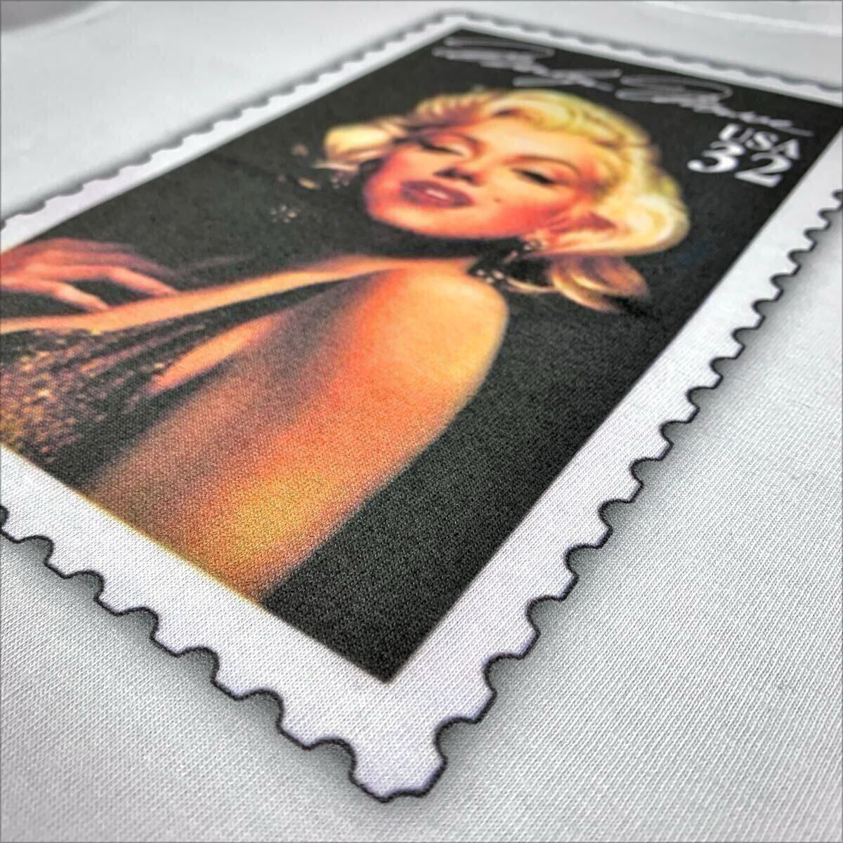  новый товар Marilyn Monroe 50 годы Hollywood sexy g лама las Blond фильм женщина super retro марка штамп футболка большой размер XL(LL)