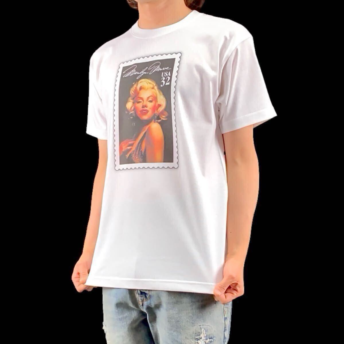  новый товар Marilyn Monroe 50 годы Hollywood sexy g лама las Blond фильм женщина super retro марка штамп футболка большой размер XL(LL)