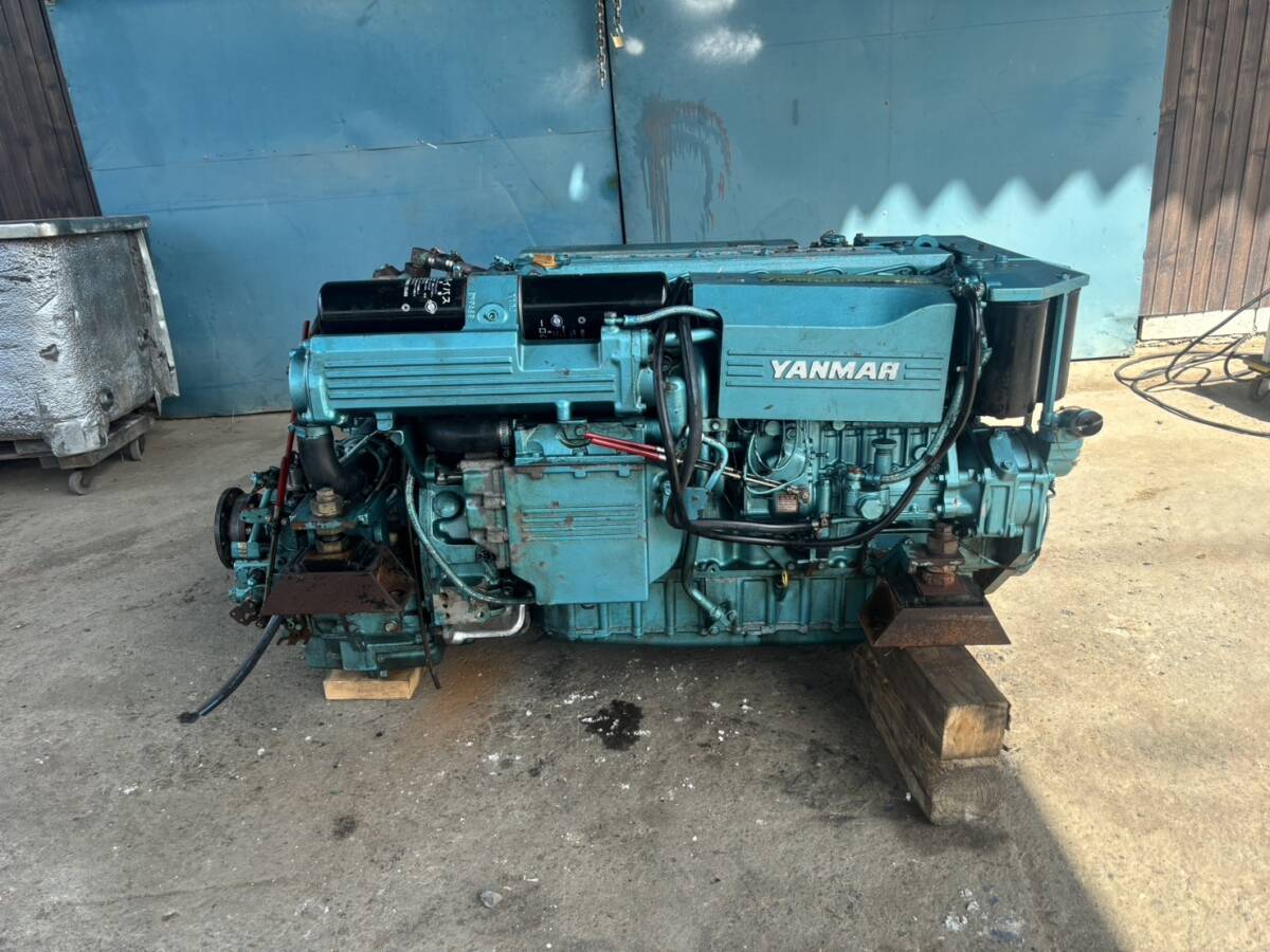 yanmar ヤンマー船内機 6LY-UTZY 240馬力 ドライブ式 実働品 yanmar ヤンマー船内機 6LY-UTZY 240馬力 ドライブ式 実働品