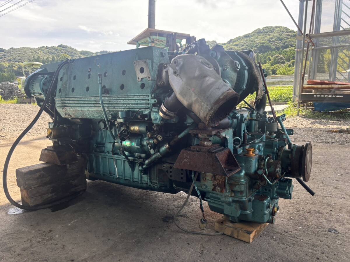 yanmar ヤンマー船内機 6LY-UTZY 240馬力 ドライブ式 実働品 yanmar ヤンマー船内機 6LY-UTZY 240馬力 ドライブ式 実働品