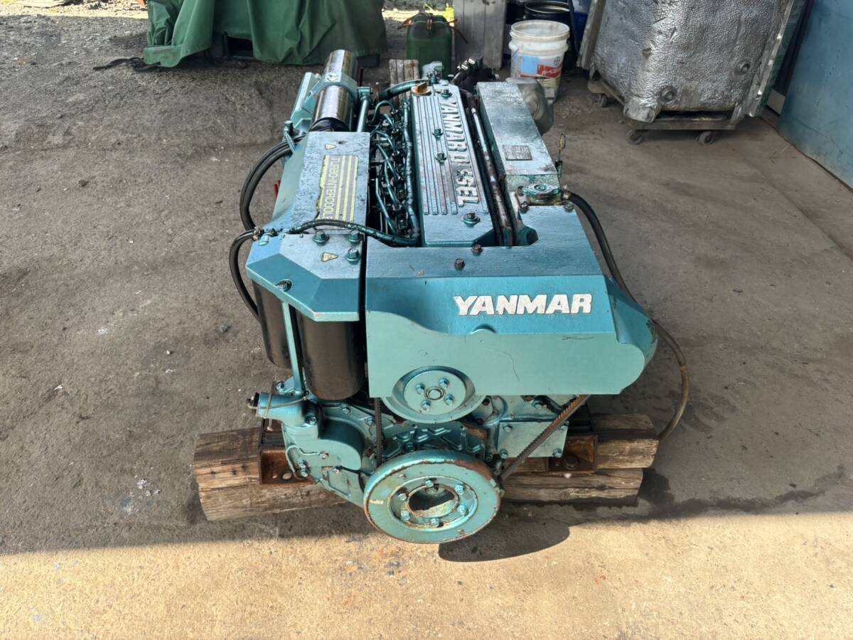 yanmar ヤンマー船内機 6LY-UTZY 240馬力 ドライブ式 実働品 yanmar ヤンマー船内機 6LY-UTZY 240馬力 ドライブ式 実働品