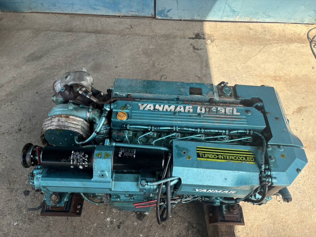 yanmar ヤンマー船内機 6LY-UTZY 240馬力 ドライブ式 実働品 yanmar ヤンマー船内機 6LY-UTZY 240馬力 ドライブ式 実働品