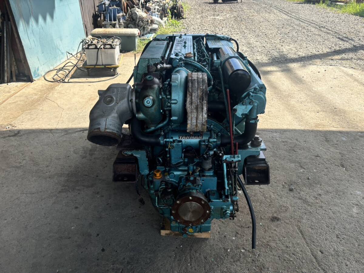 yanmar ヤンマー船内機 6LY-UTZY 240馬力 ドライブ式 実働品 yanmar ヤンマー船内機 6LY-UTZY 240馬力 ドライブ式 実働品