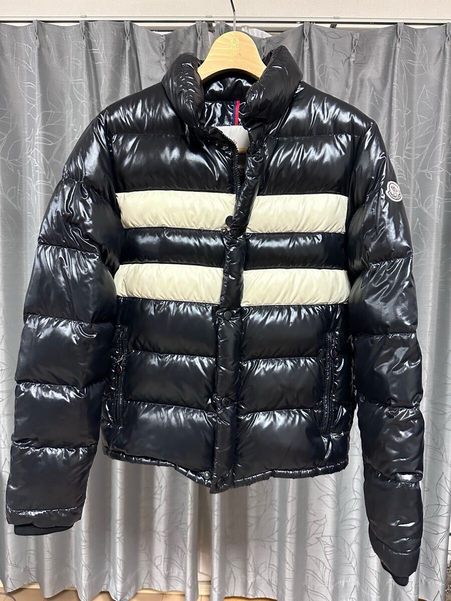 美品！日本正規購入★モンクレール★MONCLER★ダウンジャケット★トーマス★Thomas★サイズ1★ブラック★ シャイニーブラック
