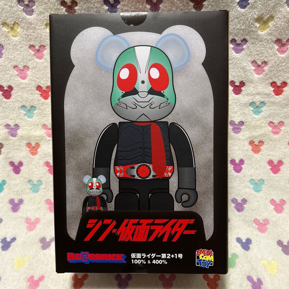 MEDICOM TOY - BE@RBRICK 仮面ライダー第2+1号 100％ & 400％の