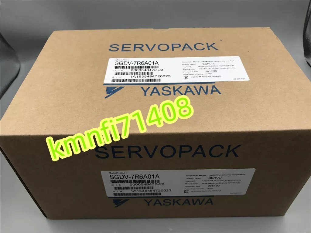 新品☆T番号適格請求書/領収書】YASKAWA / 安川電機 SGDV 新品☆T番号適格請求書/領収書】YASKAWA / 安川電機 SGDV