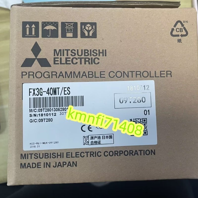 新品☆T番号適格請求書/領収書】三菱電機 FX3G-40MT/ES 新品☆T番号適格請求書/領収書】三菱電機 FX3G-40MT/ES