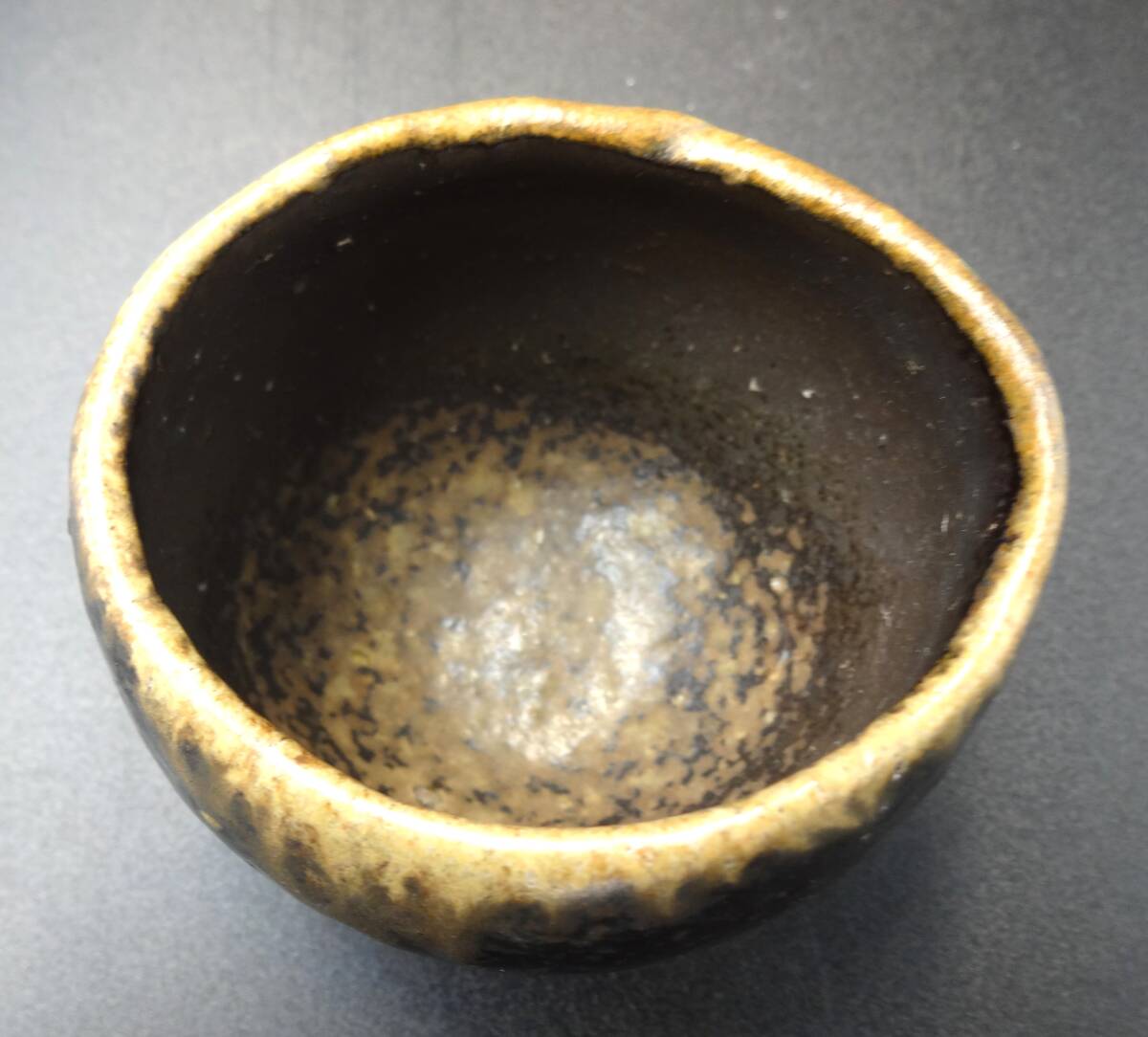 備前焼 伊勢崎晃一郎新作 黒酒呑み ①