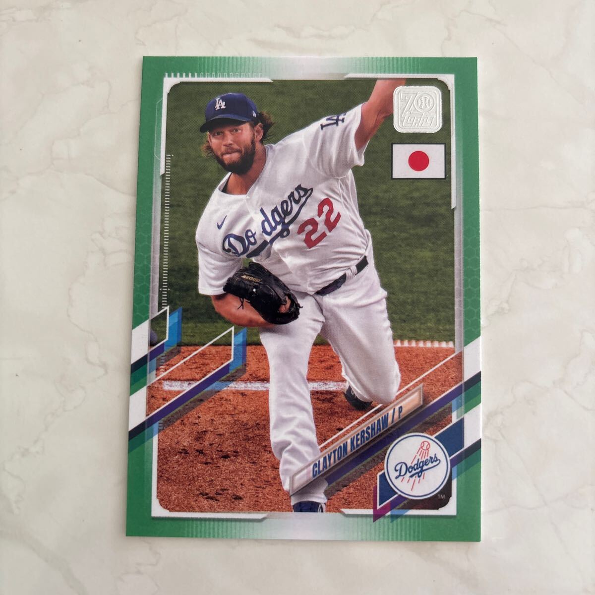 2021 topps baseball japanedition CLAYTON KERSHAW /75 2021 topps baseball japanedition CLAYTON KERSHAW /75