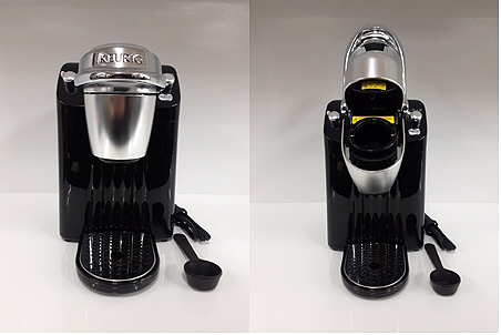 【キューリグ カプセル式コーヒーメーカー ネオトレビエ】BS200 ドリップ式 ネオブラック KEURIG UCC 珈琲_画像3