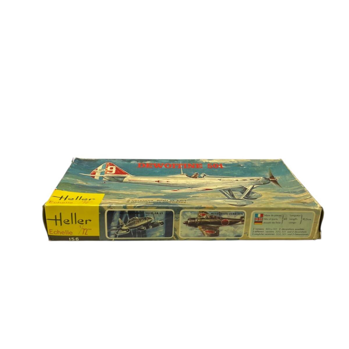 # не использовался товар #Heller 1/72 пластиковая модель DEWOITINE 501 ZE2508Z