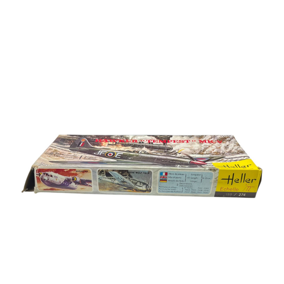 # не использовался товар #Heller 1/72 пластиковая модель HAWKER TEMPEST MK-V ZE2505Z
