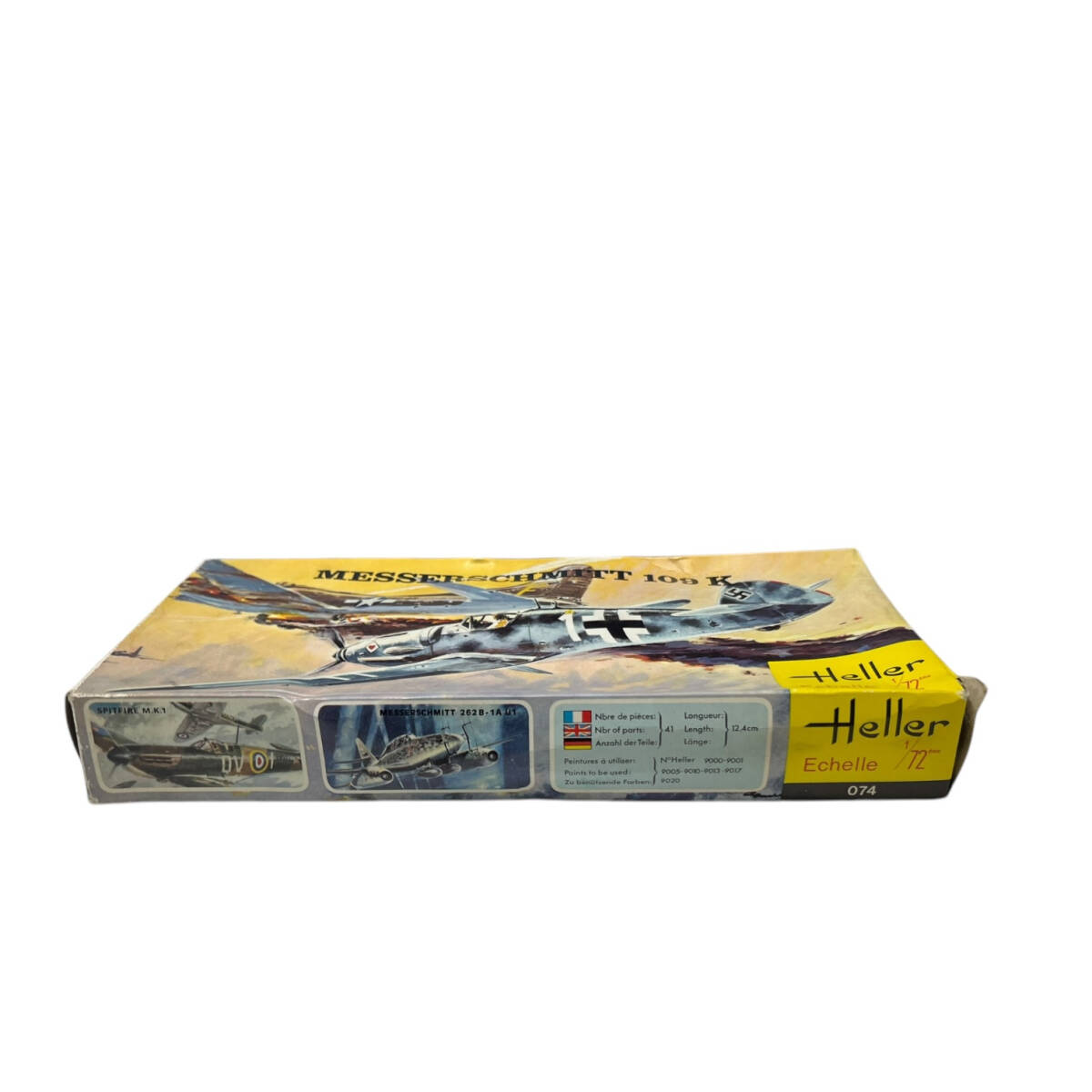 # не использовался товар #Heller 1/72 пластиковая модель MESSERSCHMITT 109 K ZE2506Z