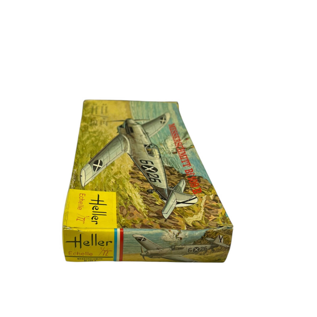 # не использовался товар #Heller 1/72 пластиковая модель MESSERSCHMITT Bf 109 B ZE2518Z