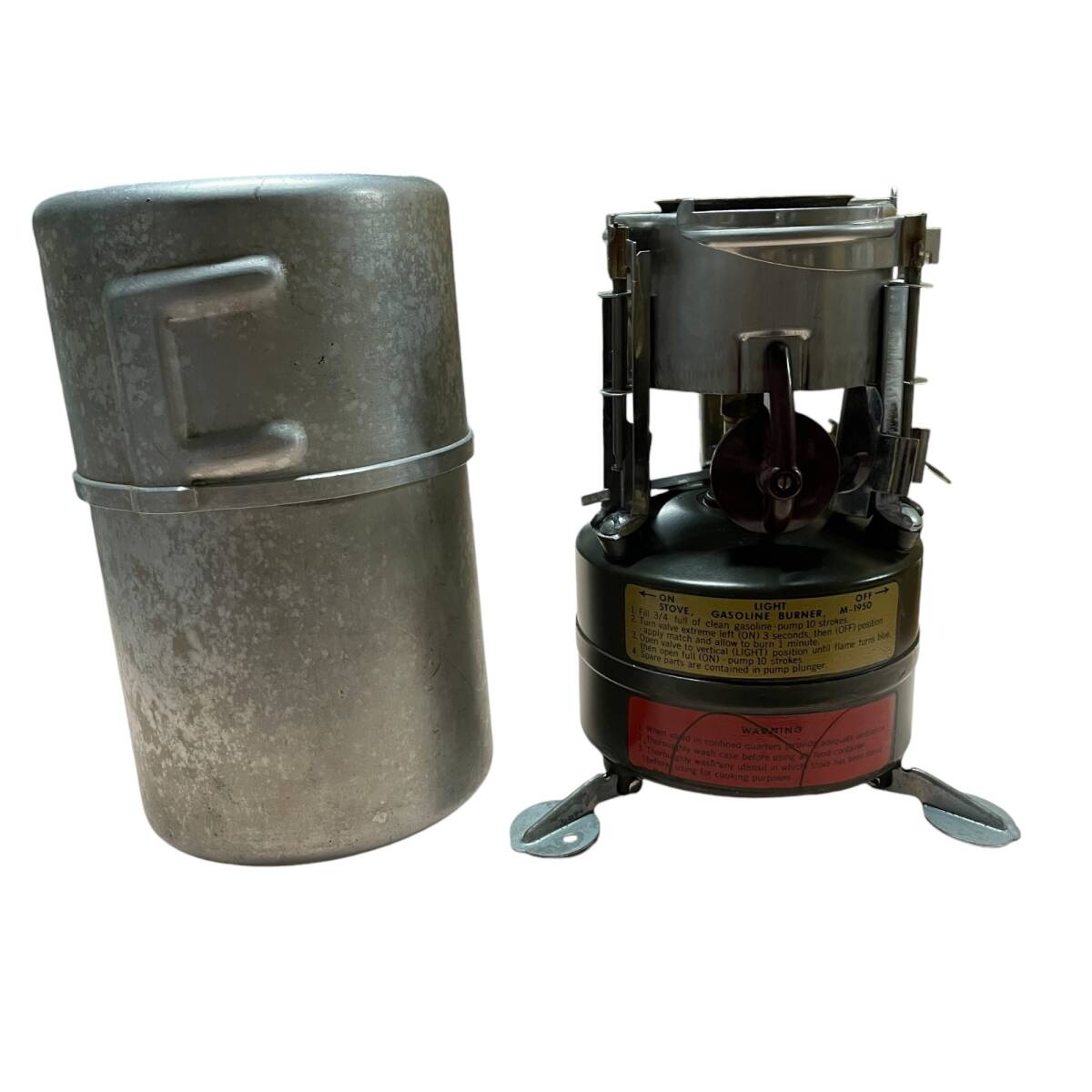 M1950 military stove 軍用ガソリンストーブ GIストーブ 1982年