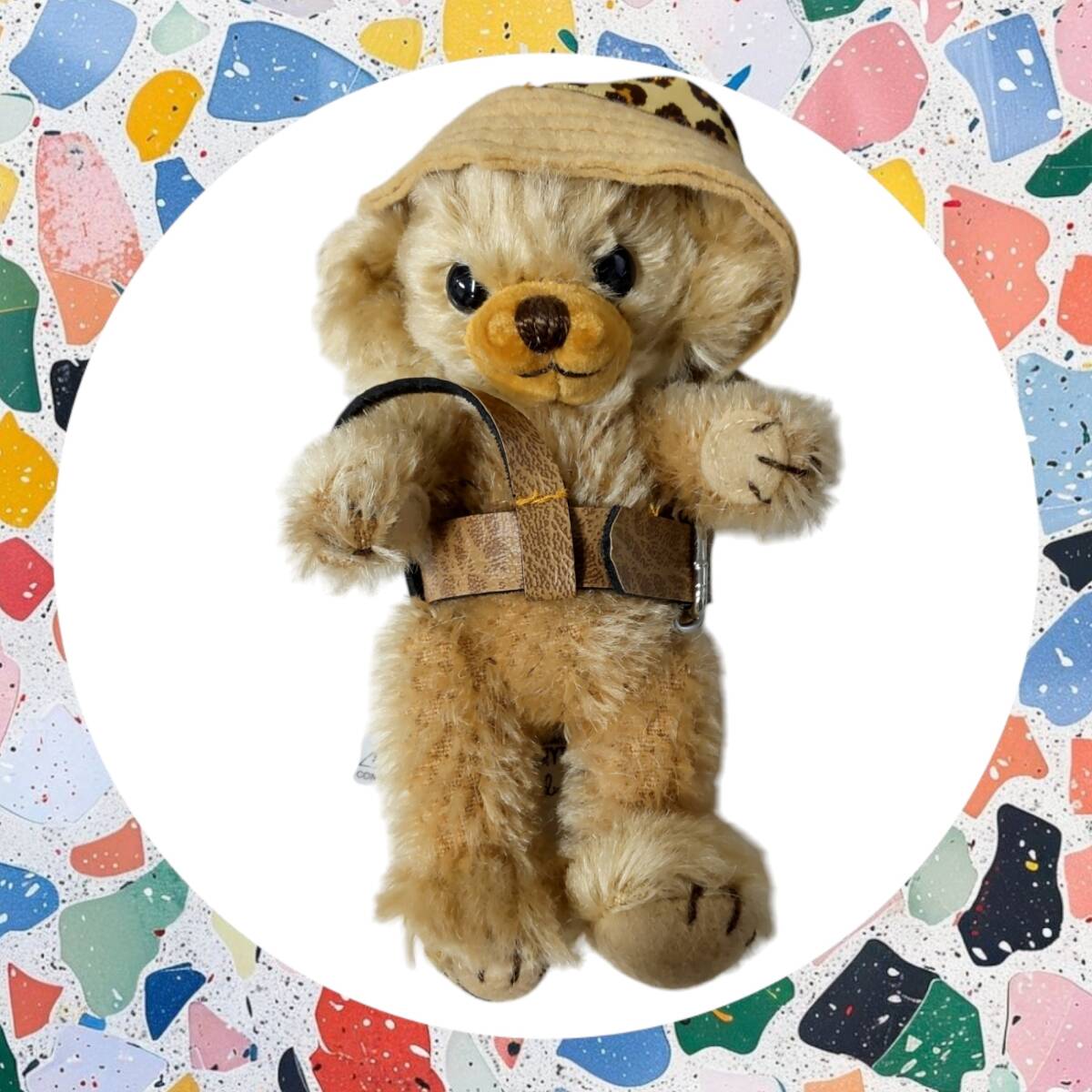 【保管品】 Vintage ヴィンテージ メリーソート　香港限定　CHEEKY ON SAFARI くま テディベア S76826R3F
