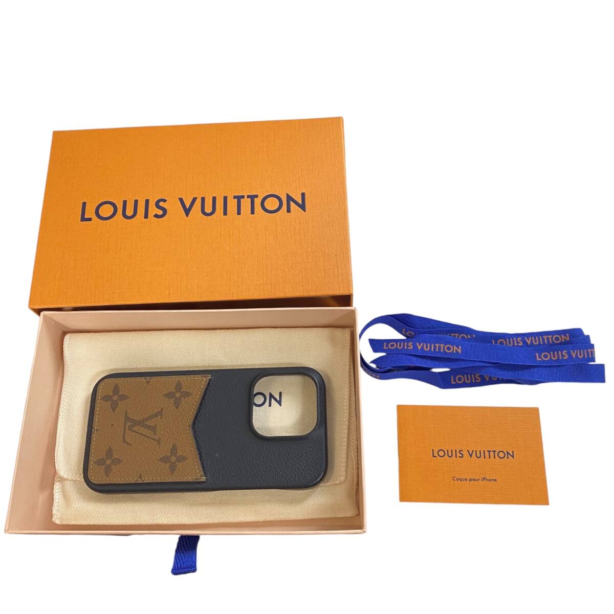 【中古品】 LOUIS VUITTON ルイヴィトン M81999 iPhone14PROケース スマホケース 小物 箱あり L76238RL