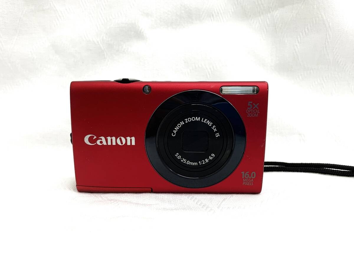 【通電確認】Canon キャノン Power Shot パワーショット A3400 IS PC1737 ※バッテリーなし aed6353
