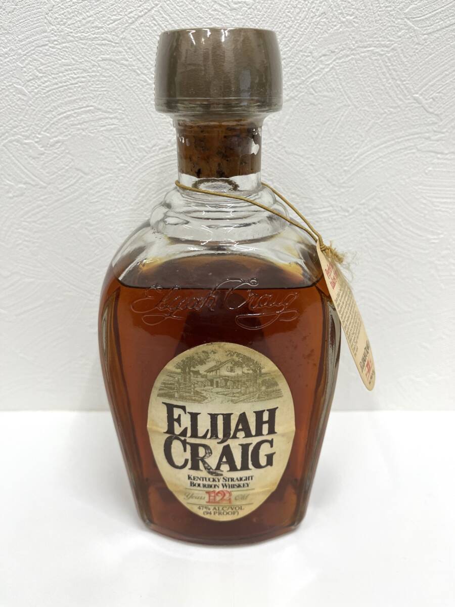 古酒 未開栓 Elijah Craig エライジャ クレイグ 18年 シングル