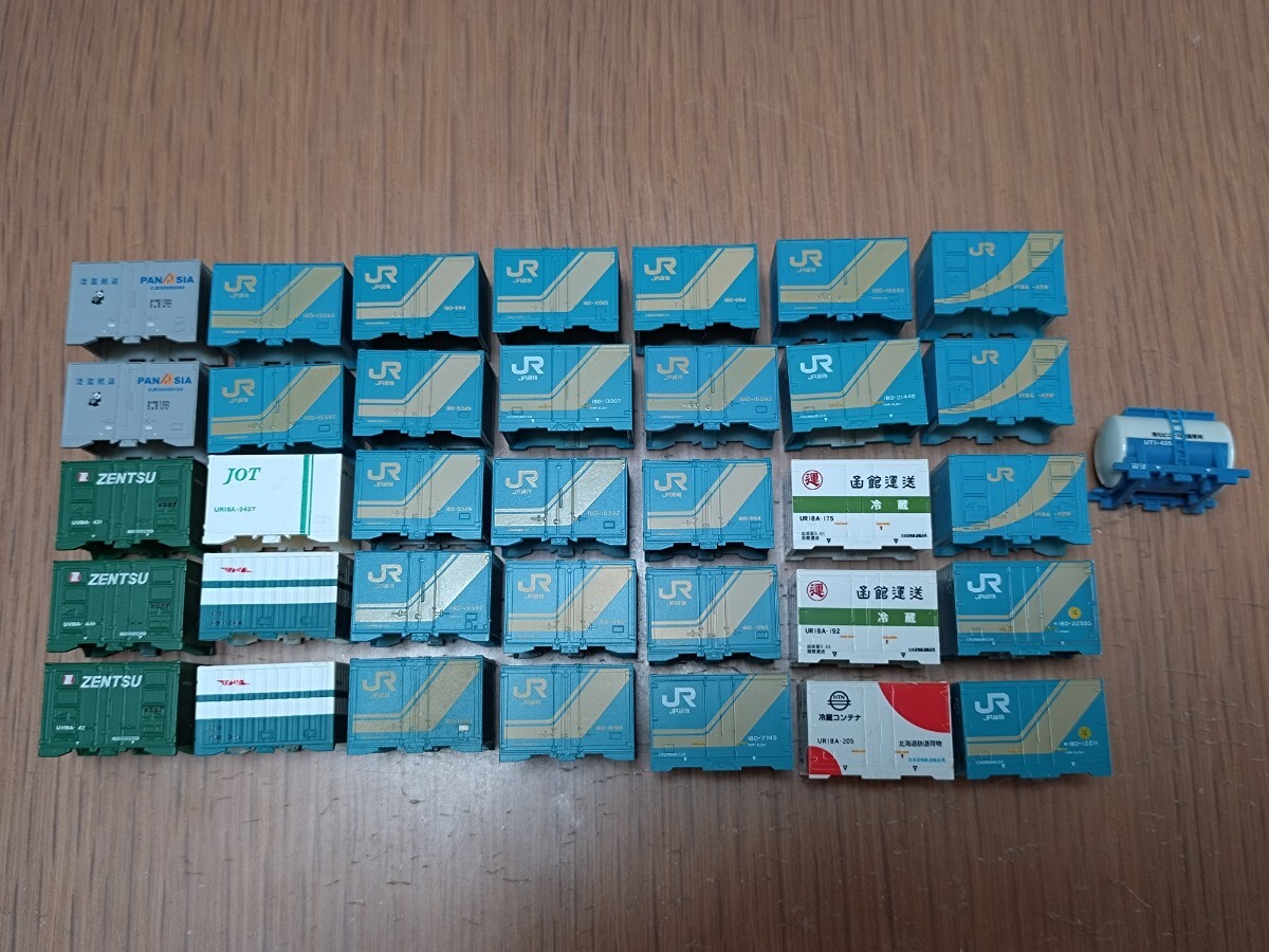 匿名配送 TOMIX 朗堂 コンテナ Nゲージ TOMIX＆朗堂他… コキ106/16両