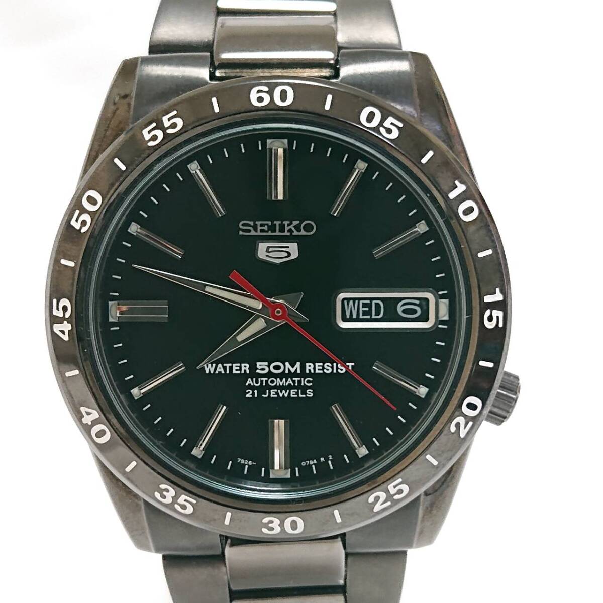 【１円スタート！！】セイコー SEIKO SNKE03KC 7S26-02T0 セイコーファイブ セイコー５ SEIKO５ 自動巻き メンズ 腕時計