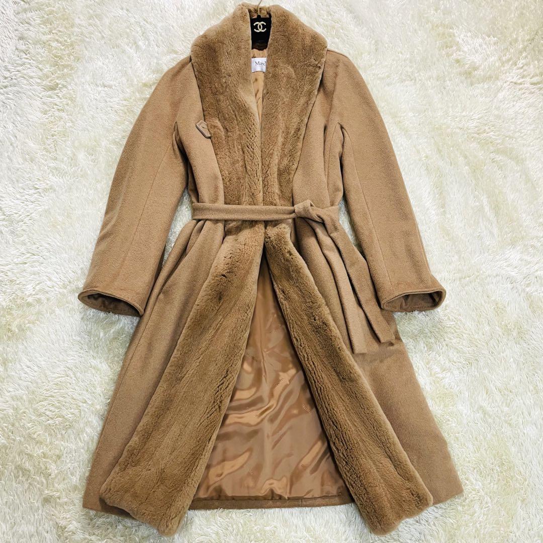 最高級 Max Mara マックスマーラ キャメル100% ミンク毛皮 最高級 Max Mara マックスマーラ キャメル100% ミンク毛皮