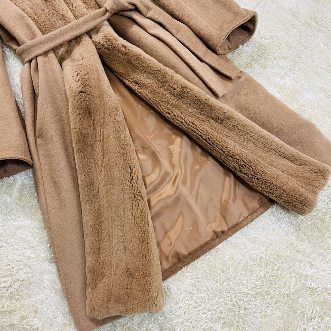 最高級 Max Mara マックスマーラ キャメル100% ミンク毛皮 最高級 Max Mara マックスマーラ キャメル100% ミンク毛皮
