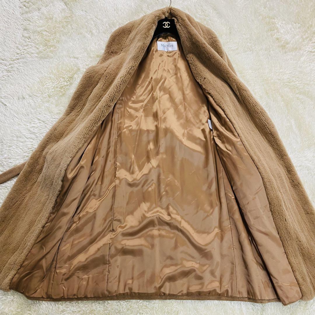 最高級 Max Mara マックスマーラ キャメル100% ミンク毛皮 最高級 Max Mara マックスマーラ キャメル100% ミンク毛皮