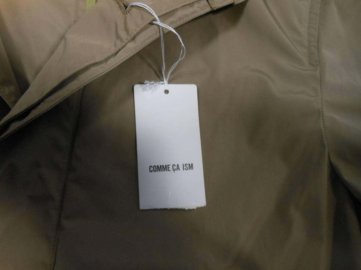 未使用　コムサイズム 　COMME CA ISM レインコート　 レディース　Mサイズ　ベージュ