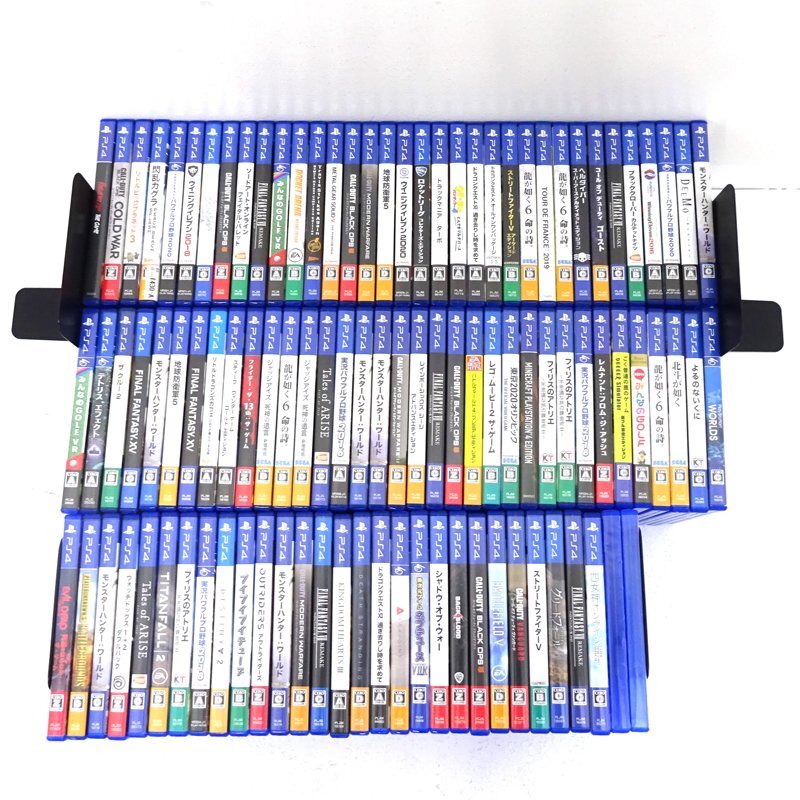 ☆ジャンク☆PS4ソフト まとめ売り 計100本 Z指定含む