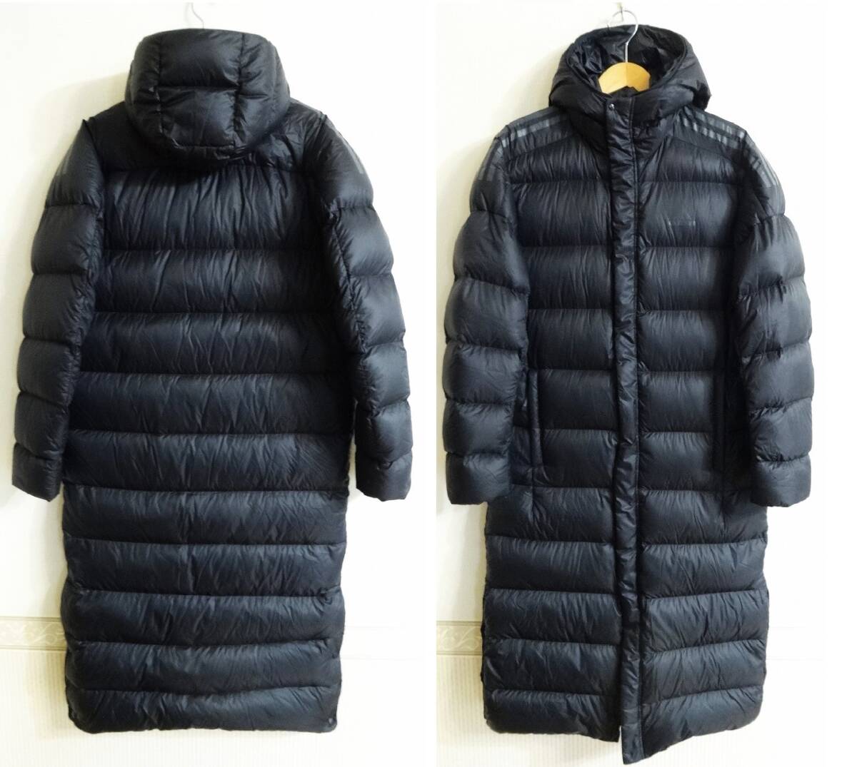 送料込 美品 adidas ダウン ベンチコート M(サイズ感M-L相当 送料込 美品 adidas ダウン ベンチコート M(サイズ感M-L相当