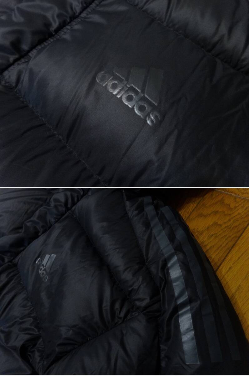 送料込 美品 adidas ダウン ベンチコート M(サイズ感M-L相当 送料込 美品 adidas ダウン ベンチコート M(サイズ感M-L相当