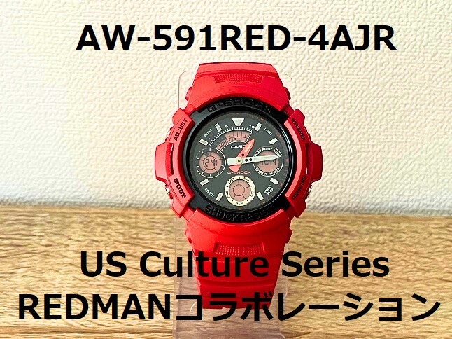 AW-591RED-4AJR US Culture Series REDMAN コラボレーション G AW-591RED-4AJR US Culture Series REDMAN コラボレーション G