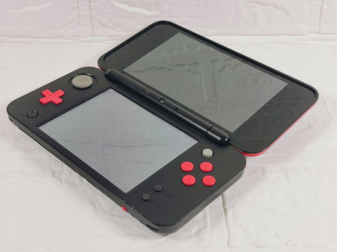 限定版】Newニンテンドー2DSLL マリオカート7 ブラック×レッド