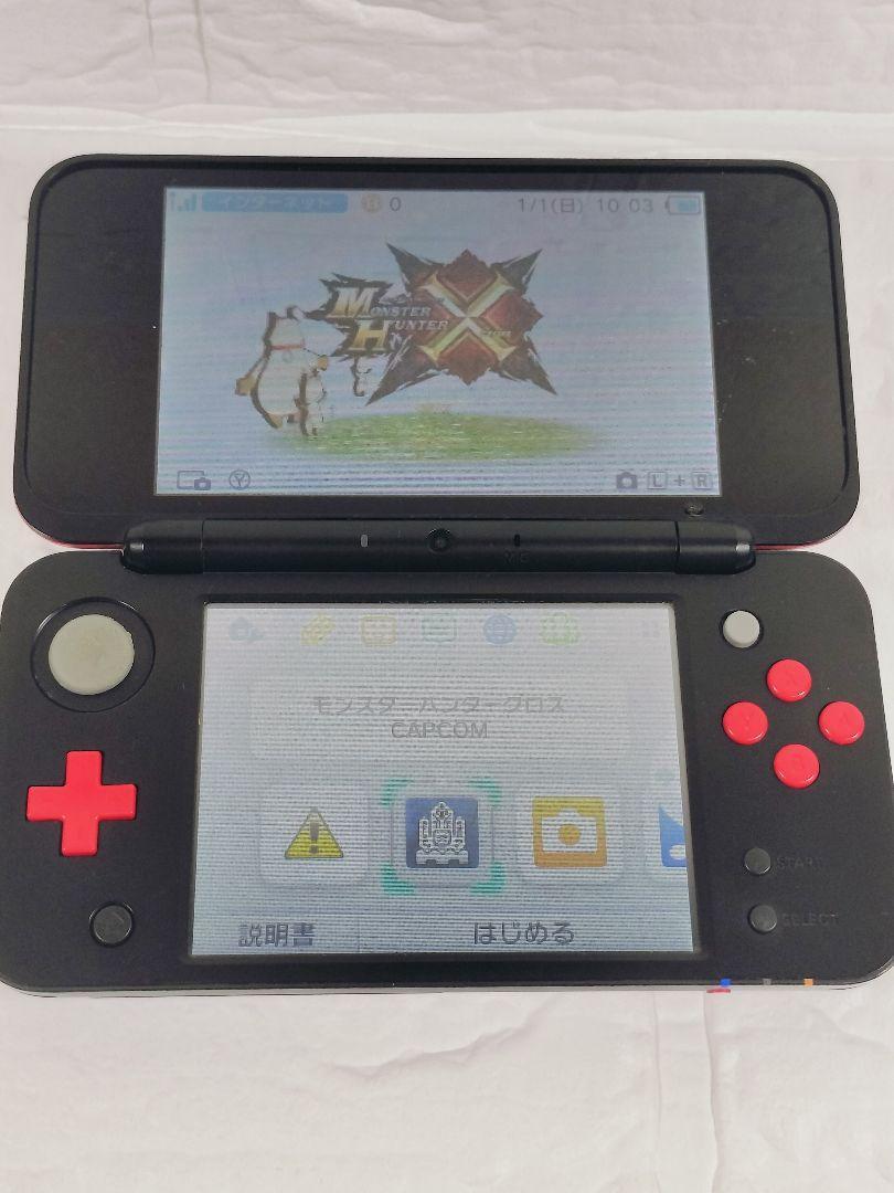 限定版】Newニンテンドー2DSLL マリオカート7 ブラック×レッド 限定版】Newニンテンドー2DSLL マリオカート7 ブラック×レッド