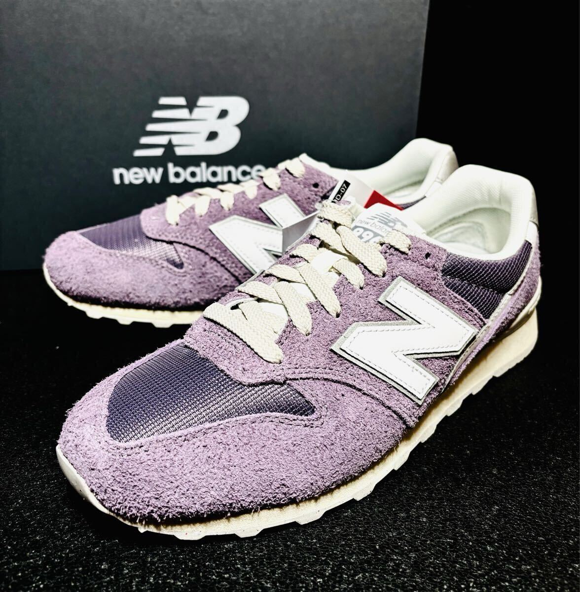 のりすけ新品 ニューバランス 996 パープル 25センチ 送料込 新品25 5cm ニューバランス WL996 CX2 New Balance