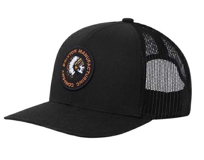 Brixton Rival Stamp MP Trucker Hat Cap Black キャップ