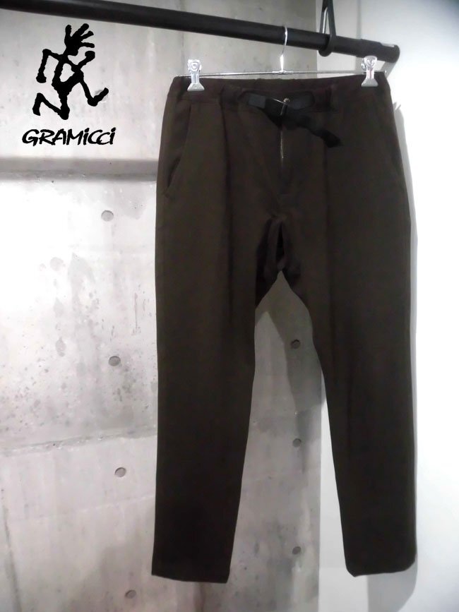 GRAMICCI グラミチ × URBAN RESEARCH アーバンリサーチ 別注 ウォッシャブルウーリーパンツ M/ストレッチ クライミングパンツ/GMP-19F1134