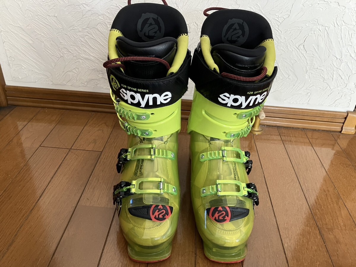 K2 SPYNE 110SC スキーブーツ 27cm〜27 5cm 足幅広め 日本人の足 K2 SPYNE 110SC スキーブーツ 27cm〜27 5cm 足幅広め 日本人の足
