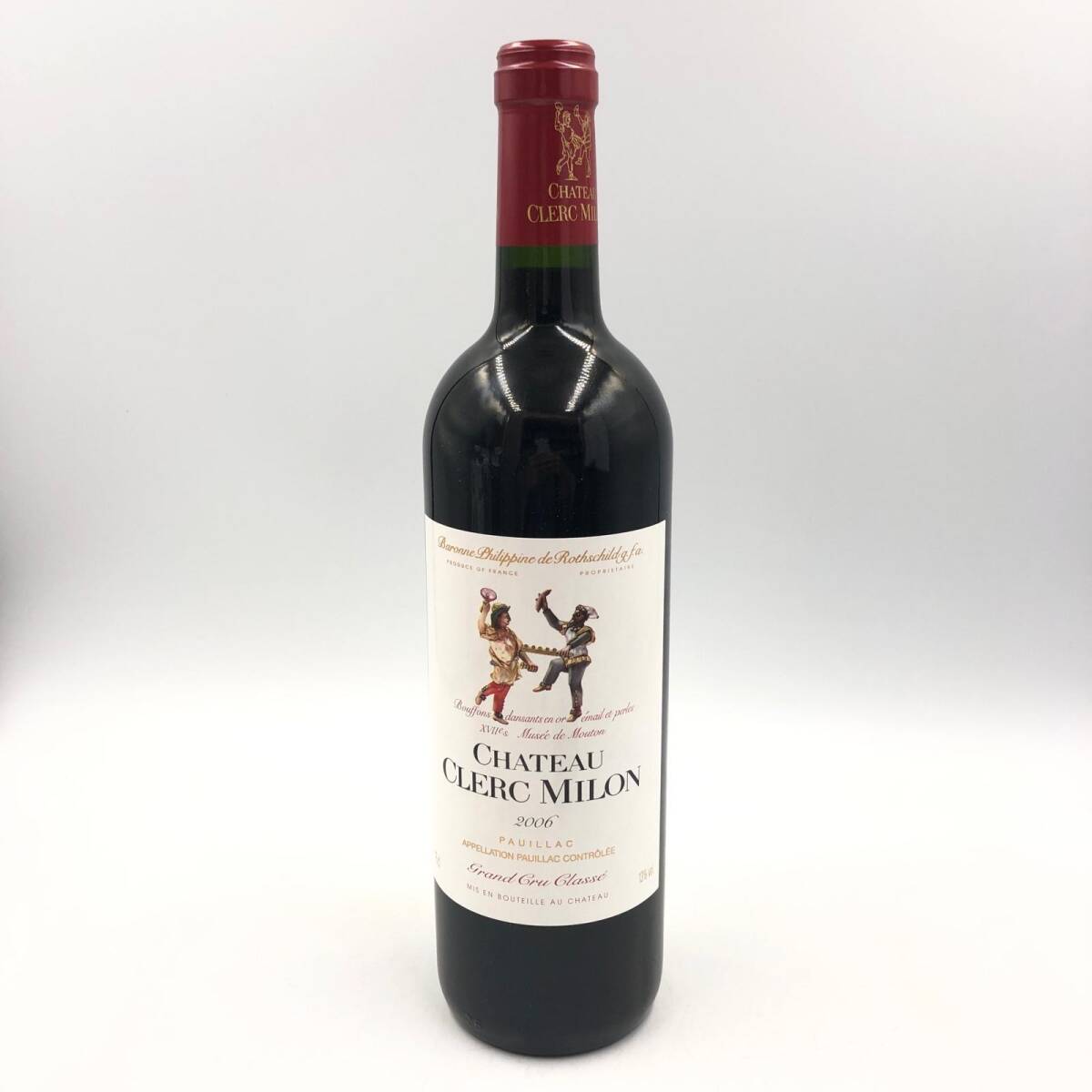 B1335★ 未開栓 CHATEAU CLERC MILON 2006 ワイン 容量750ml アルコール13％