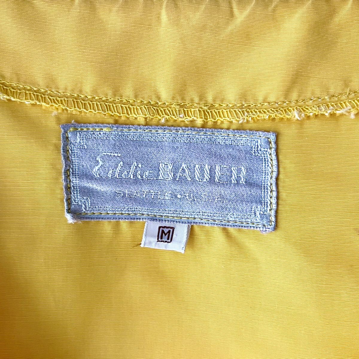 レア! 70s Eddie Bauer ハンティングベスト M イエロー レア! 70s Eddie Bauer ハンティングベスト M イエロー