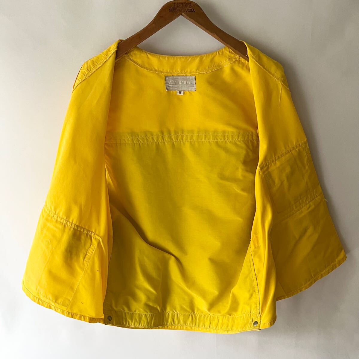 レア! 70s Eddie Bauer ハンティングベスト M イエロー レア! 70s Eddie Bauer ハンティングベスト M イエロー