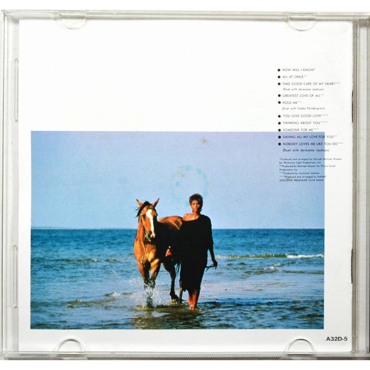 Whitney Houston / Whitney Houston ◇ ホイットニー・ヒューストン / そよ風の贈りもの ◇ 国内盤 ◇_画像2