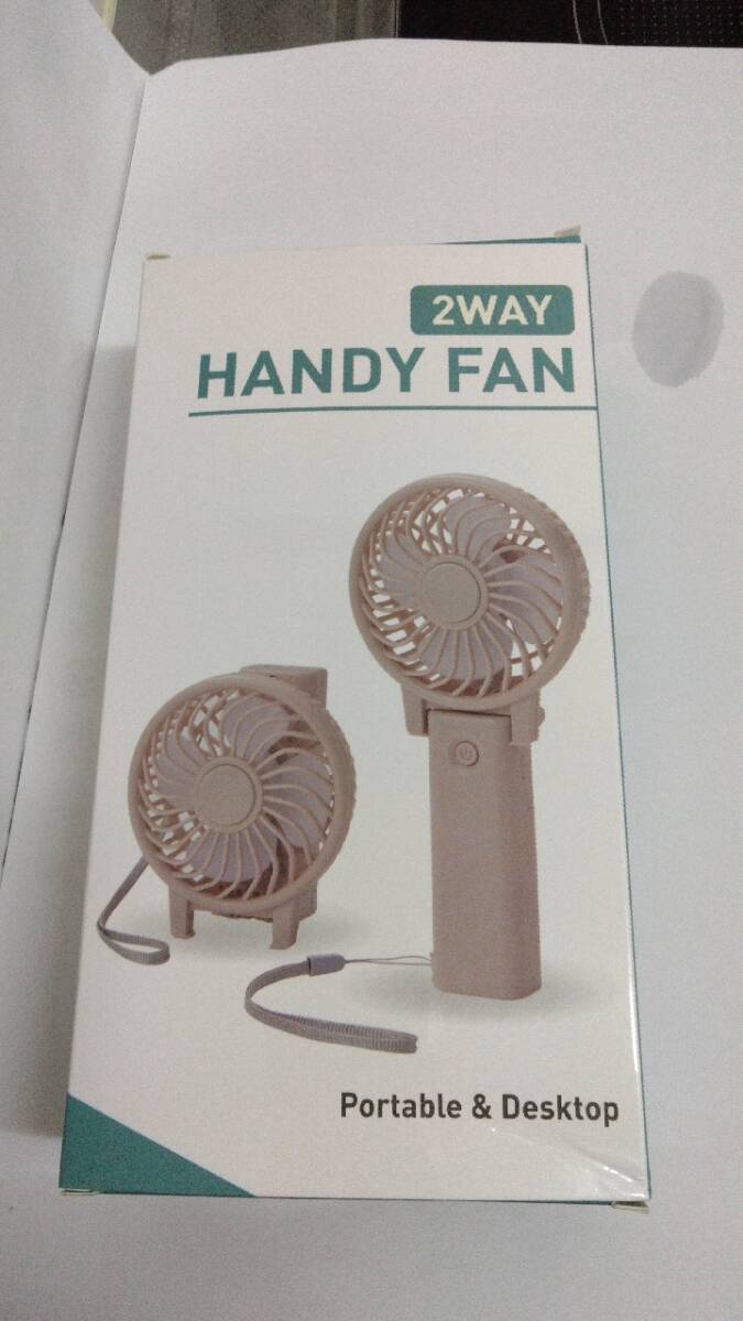 ２WAYハンディファン、ポータブル＆デスクトップ、GRガレージ_画像3