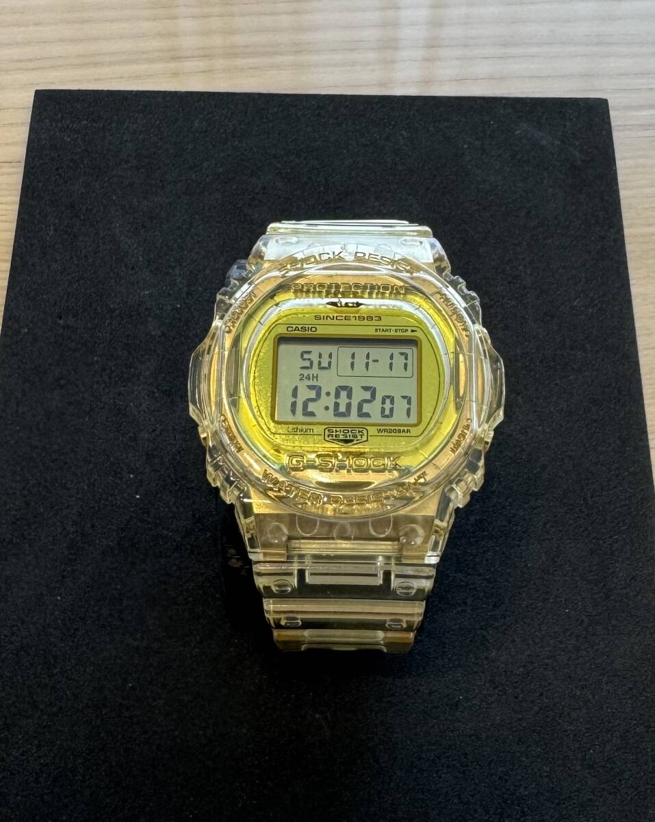 美品！格安！CASIO G-SHOCK ゴールドスケルトン