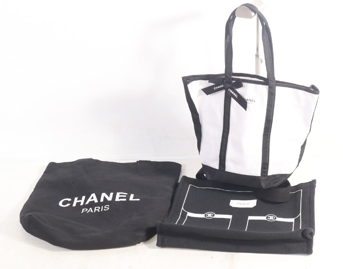 [to pair ] CHANEL ACADEMY BEAUTE Chanel tote bag Novelty not for sale 3 point summarize CO000CAA1F