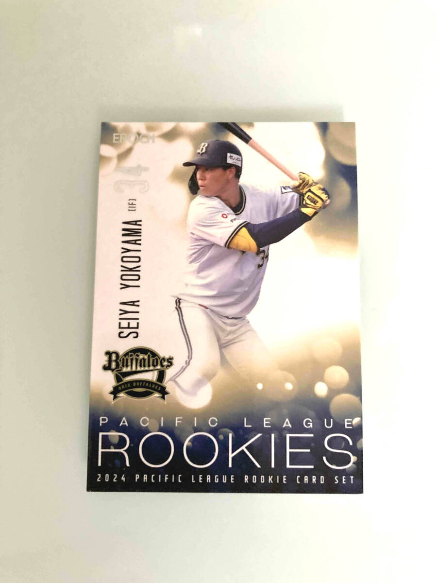 *EPOCH Epo kROOKIES2024 ширина гора ... номер 34 коллекционная карточка бейсбол Orix * Buffalo z