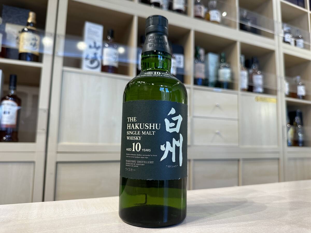 未開栓】SUNTORY サントリー 白州 10年 シングルモルト 未開栓】SUNTORY サントリー 白州 10年 シングルモルト