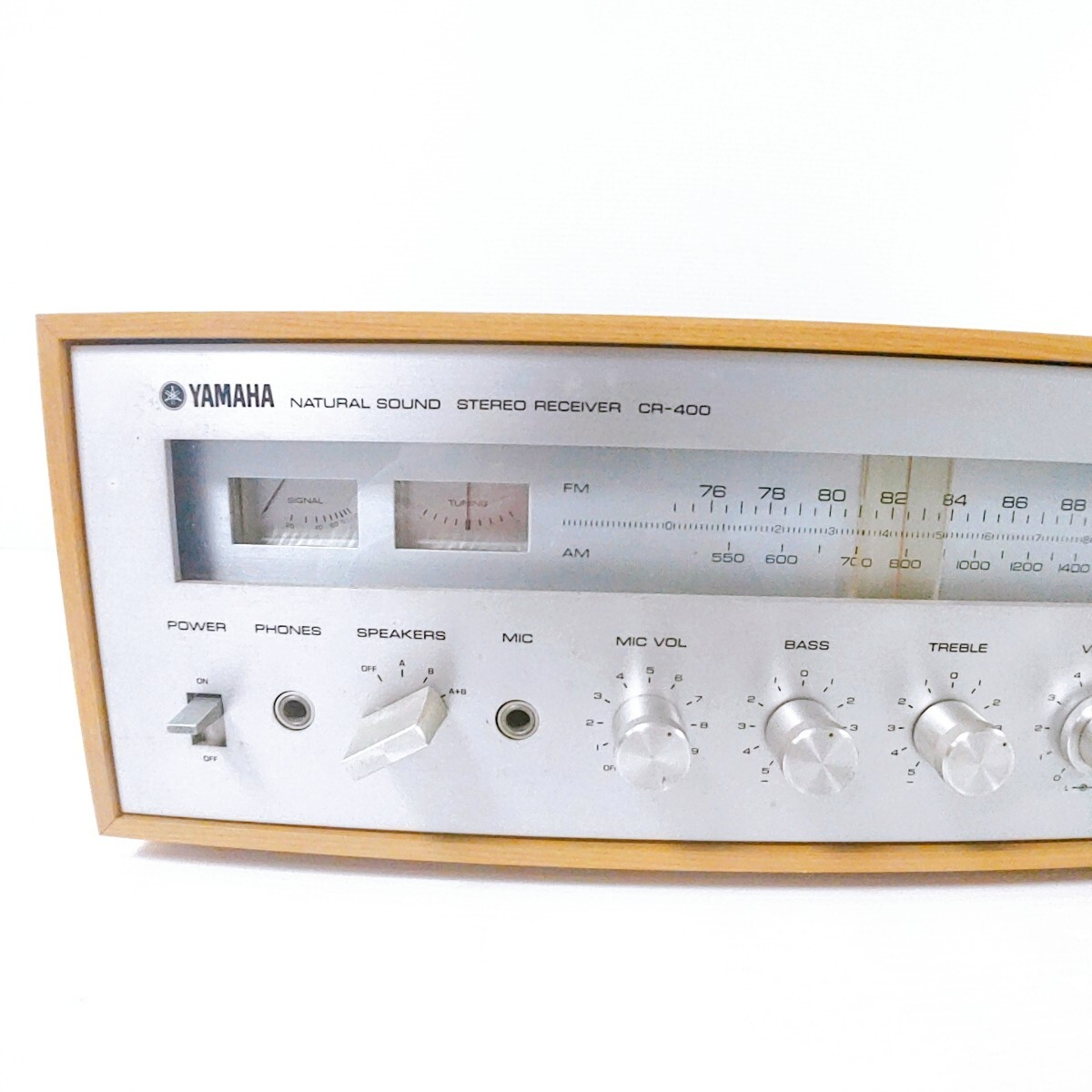 YAMAHAヤマハ CR-400 ステレオレシーバー 現状品 通電確認済 YAMAHAヤマハ CR-400 ステレオレシーバー 現状品 通電確認済