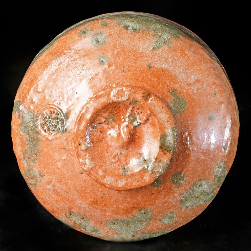 古美味】太閤窯 二代小西平内 赤茶碗 茶道具 保証品 LKj0